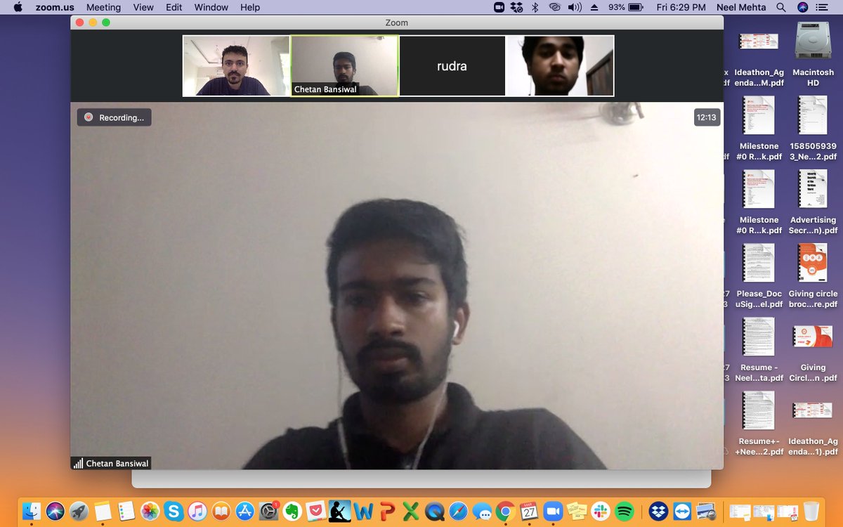 innovatiocuris's tweet photo. More engagements from the Fight #Corona #IDEAthon between shortlisted participants and their mentors to try and make their solutions perfect for ideas to fight #COVID19
🇮🇳#indiahackscorona #hackforcrisis
Powered by @innovatiocuris @FORGE_FORCE @mhrd_innovation @AICTE_INDIA https://t.co/An0jqXay91