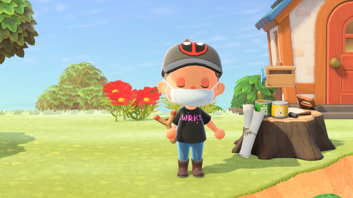 Bumfuzzled_Jack's tweet photo. @BasicallyIDoWrk Got some merch today ;) #AnimalCrossing #ACNH #NintendoSwitch https://t.co/CvGA4ZrJTY