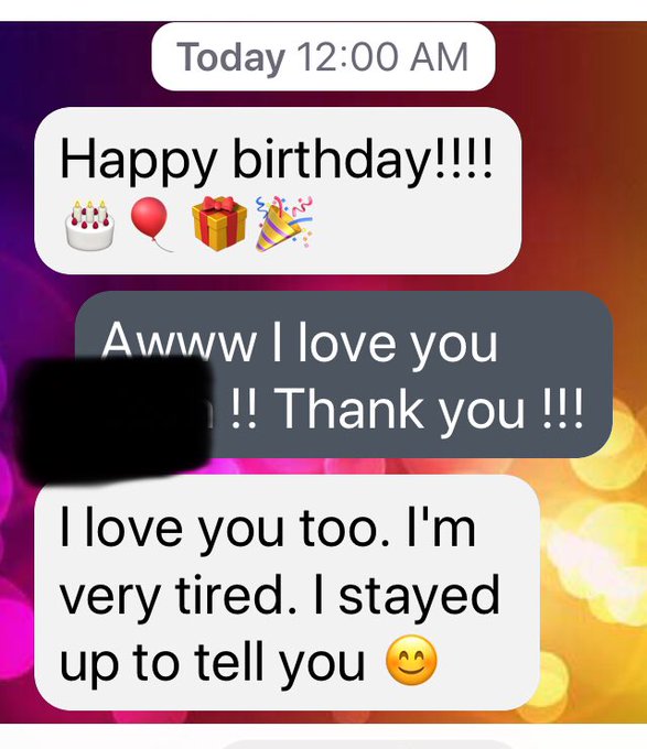 Awww well I got one tonight  at midnight! Tonight my mom and I welcomed my birthday. We talked about<a href="/tag/rip"class="tags"><span>#rip</span></a><a href="/tag/adamandeve"class="tags"><span>#adamandeve</span></a><a href="/tag/wand"class="tags"><span>#wand</span></a><a href="/tag/adulttoy"class="tags"><span>#adulttoy</span></a><a href="/tag/adultmassag"class="tags"><span>#adultmassag</span></a>