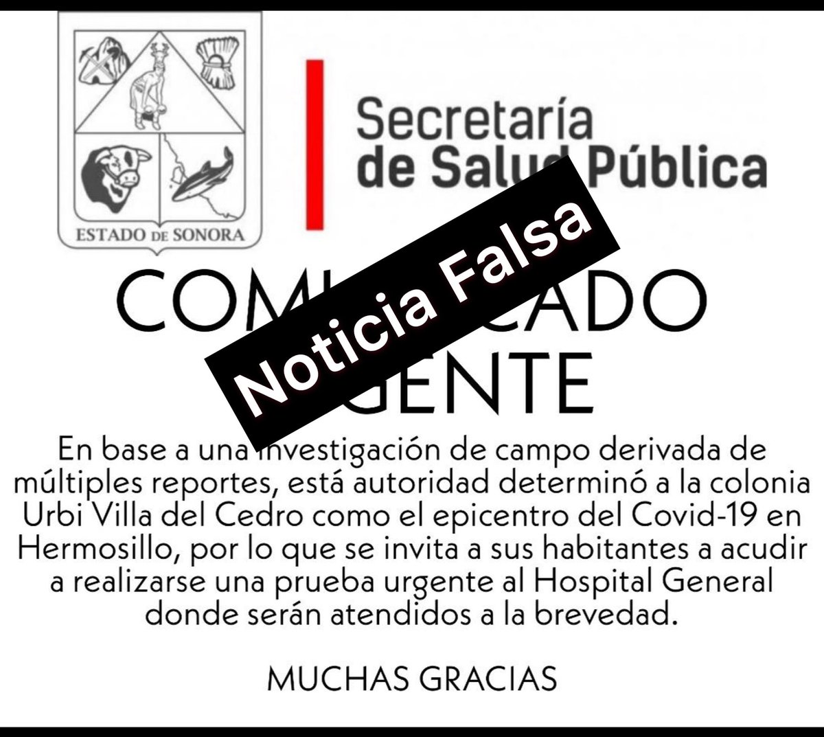 Enrique_Clausen's tweet image. Intentan colapsar el sistema de Salud en Sonora con noticias falsas. 

¡No se vale!