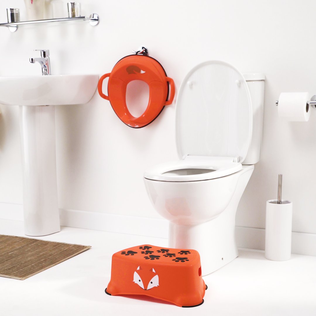 My Little Trainer Seat and My Little Step Stool will help make your little trainer feel confident about using the 'Big' toilet  and give them that sense of security when on their.