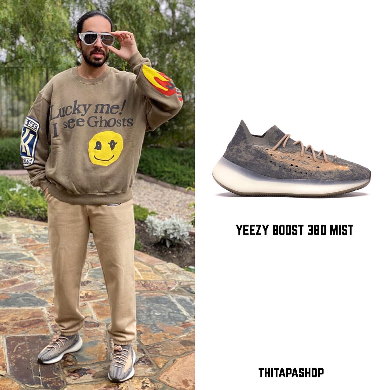 Yeezy 380 outfit women's 2025