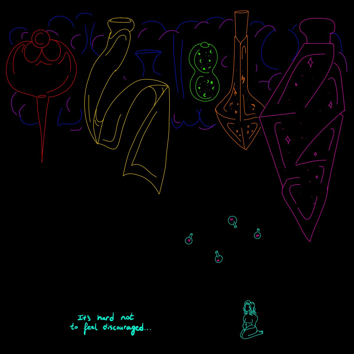 ShelbyDowning13's tweet photo. When you call into the void: is there nothing there to answer, or is the answer nothingness?
#doodles #feelings #feels #sad #depression #drawing #art #digitalart #itme #doodlebat #feelingalone #feelingunseen https://t.co/P9jFcFH0Dg