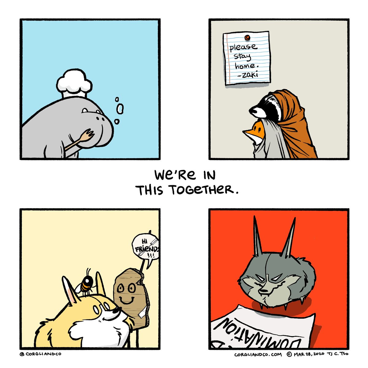 Separate but together. ❤️ #CoronaLockdown #SocialDistancing #StayHome