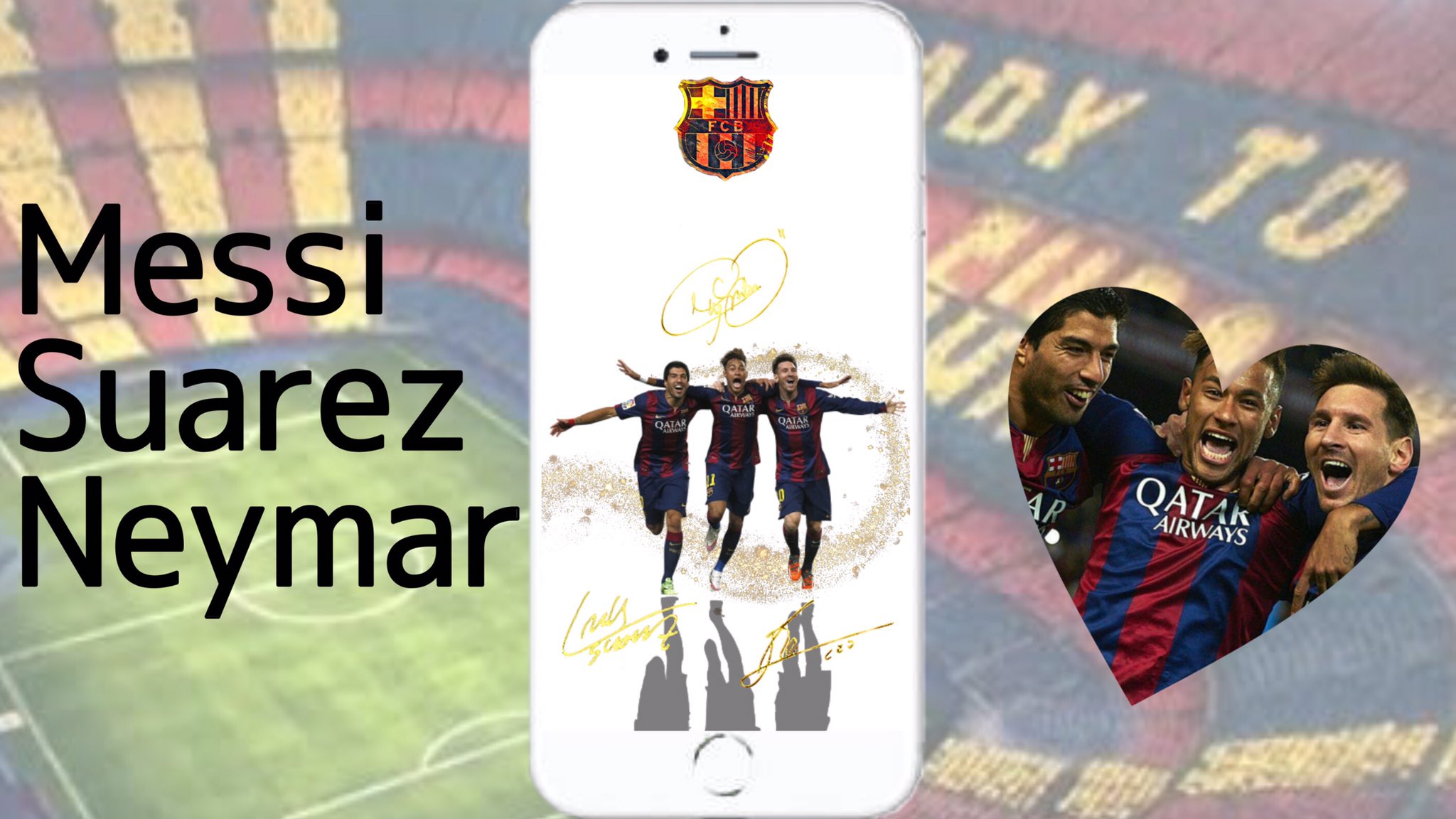 Jay Football Fcバルセロナ Msn Messi メッシ Suarez スアレス Neymar ネイマール Wallpaper 壁紙 欲しい方は フォロー リツイート Jay Football Fcバルセロナ Msn Messi メッシ Suarez スアレス Neymar ネイマール Wallpaper 壁紙 欲しい方は フォロー リツイート