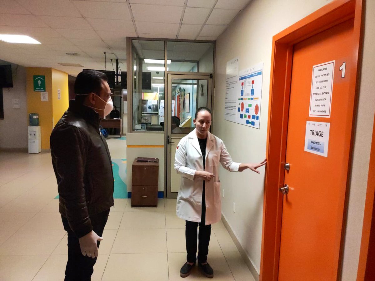 omarfayad's tweet photo. Estoy supervisando el Hospital Infantil del Niño @difhgo. Tenemos un caso sospechoso, y se trata de un menor de edad de 5 meses que se encuentra completamente aislado. El protocolo para su atención se está llevando al pie de la letra. https://t.co/qhbXPwnKwn