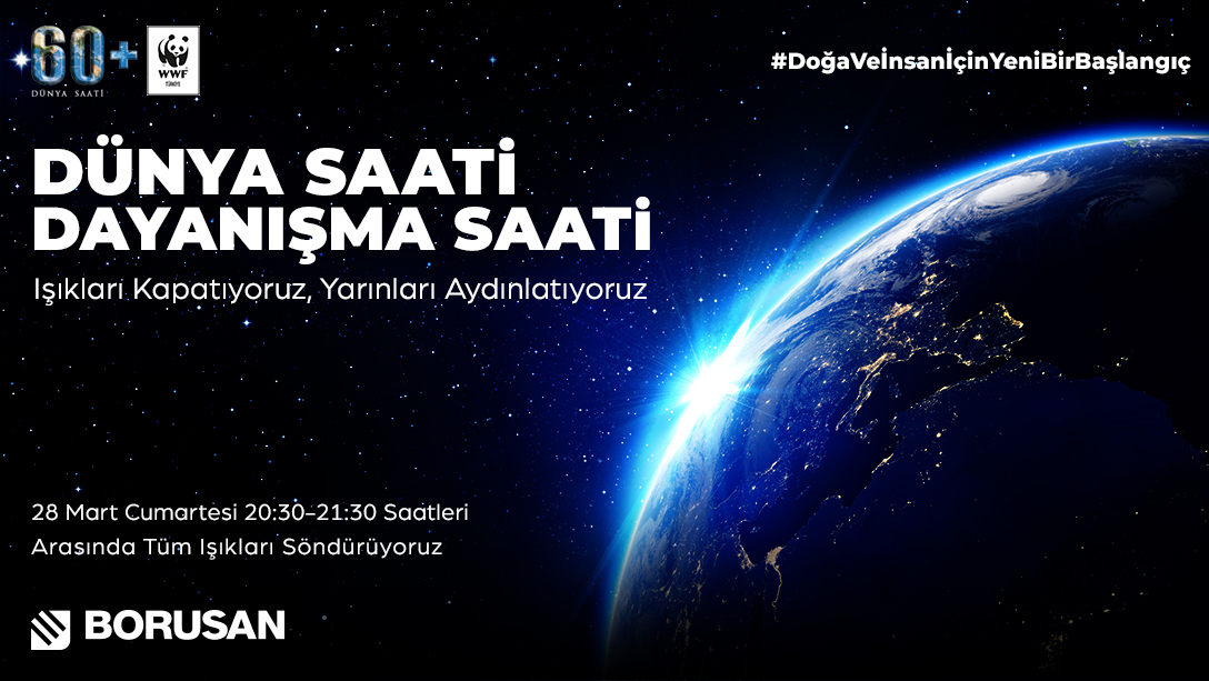 İklim değişimi, doğa kaybı ve biyolojik çeşitliliğin azalmasına dikkat çekmek için bu akşam 20.30’da ışıklarımızı bir saatliğine kapatıyoruz. 🕣
Sen de #EvdeKal’arak kampanyaya katılabilirsin 🌍dunyasaati.org
#DünyaSaati #BeraberAşacağız #DoğaveİnsanİçinYeniBirBaşlangıç