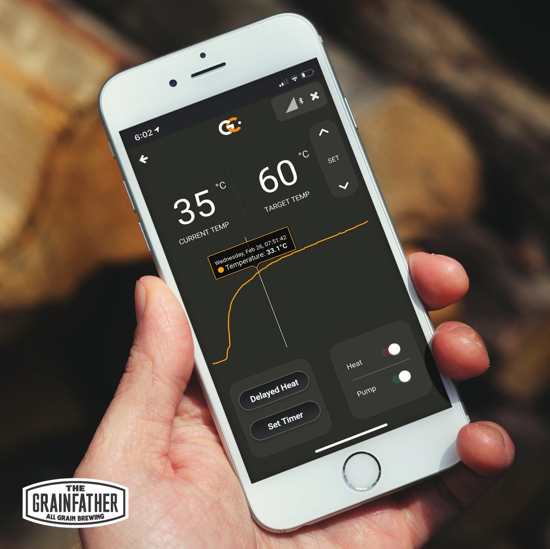 We're feeling the virtual love after reaching a new record number of users on the Grainfather App 💕📱 😀 Give it a go today and unlock all the brewing tools you need! #grainfather #grainfatherapp #giveitago
👉Apple: apple.co/3brRF16
👉Android: bit.ly/2WEUqYW