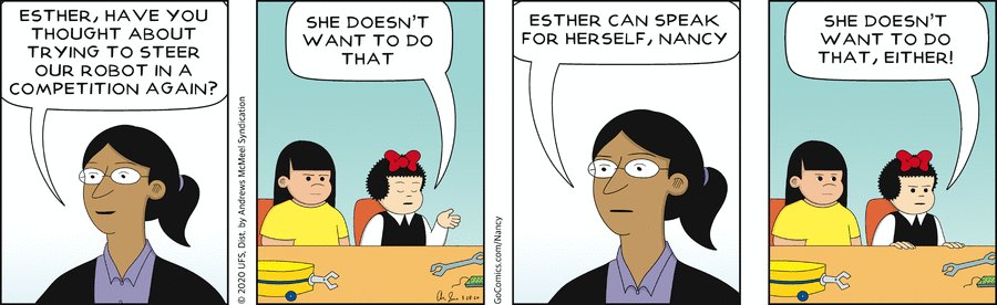 Nancy by Olivia Jaimes for Sat, 28 Mar 2020 https://t.co/NlSA91WHZA 