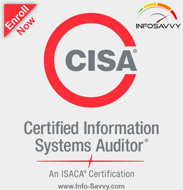 Infosavvy_'s tweet image. #CISA ONLINE Training from 17th April 2020 at 10.00AM to 6.00PM
Stay at Home Learn from Home. 
Click here to enroll: info-savvy.com/https://www.in…
Call Us : +91 73047 13256 
#cisatraining #cisatraininginmumbai #cisatrainingnearme #cisatrainingandcertification #cisatrainingonline