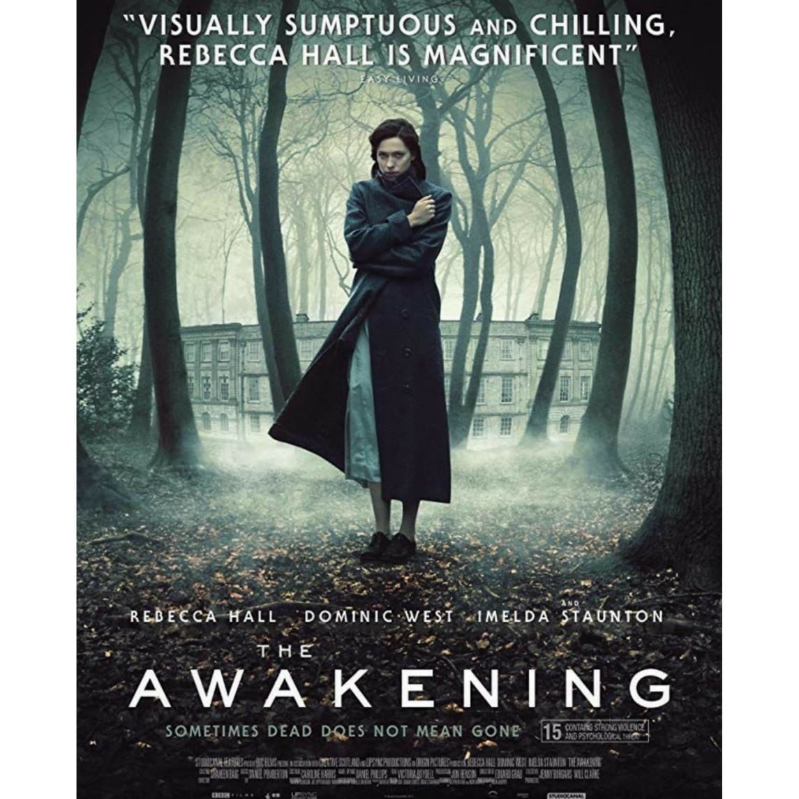 #theawakening is good supernatural horror. Excellent premise & atmospherics plus a superb performance by #rebeccahall . Recommended for horror buffs. #nickmurphy #stephenvolk #horrorthriller