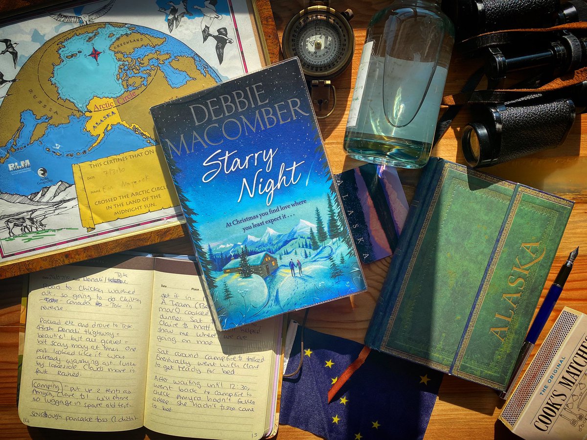 birosandarrows's tweet photo. I borrowed “Starry Night” by Debbie Macomber from @Medwaylibraries because it’s set in in Alaska. I travelled around the state nearly ten years ago, and I still miss it now. I can see why people love @debbiemacomber books (this was my first)- they’re quick, warm-hearted reads. https://t.co/9SU9vkMdCF