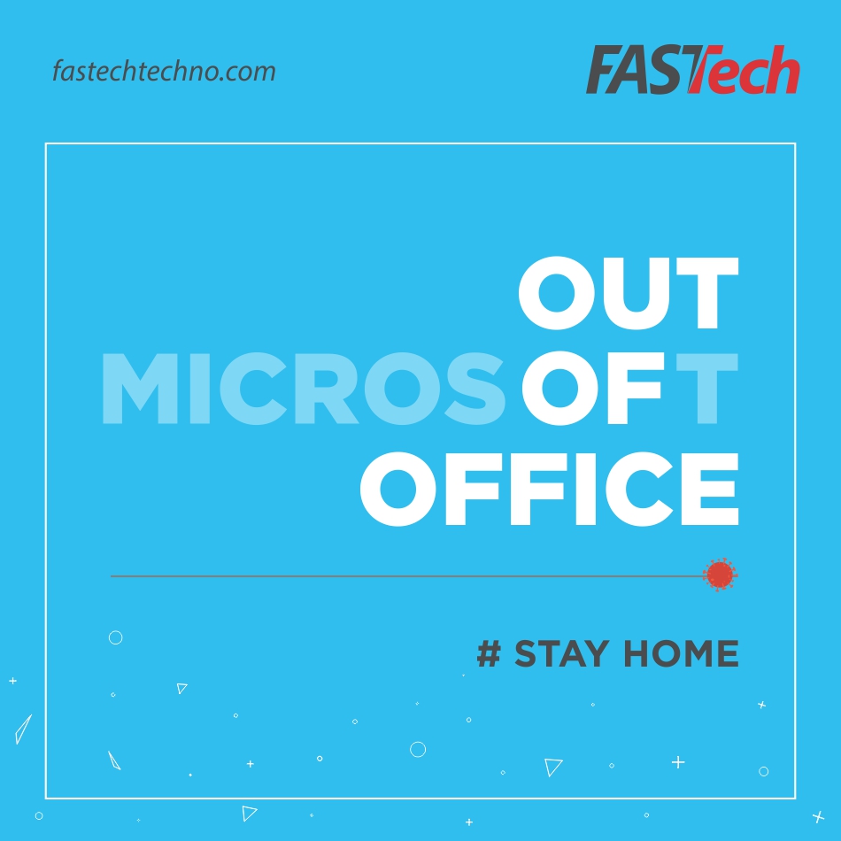 Fastech6's tweet image. Covid 19 has been declared pandemic by WHO and staying at home is the only solution. The well-being of our customers and partners is a priority. Stay HOME. Stay SAFE.#fastechtechno #stayhome #fightagainstcorona #covid19 #Microsoftoffice365 #microsoftcloud
