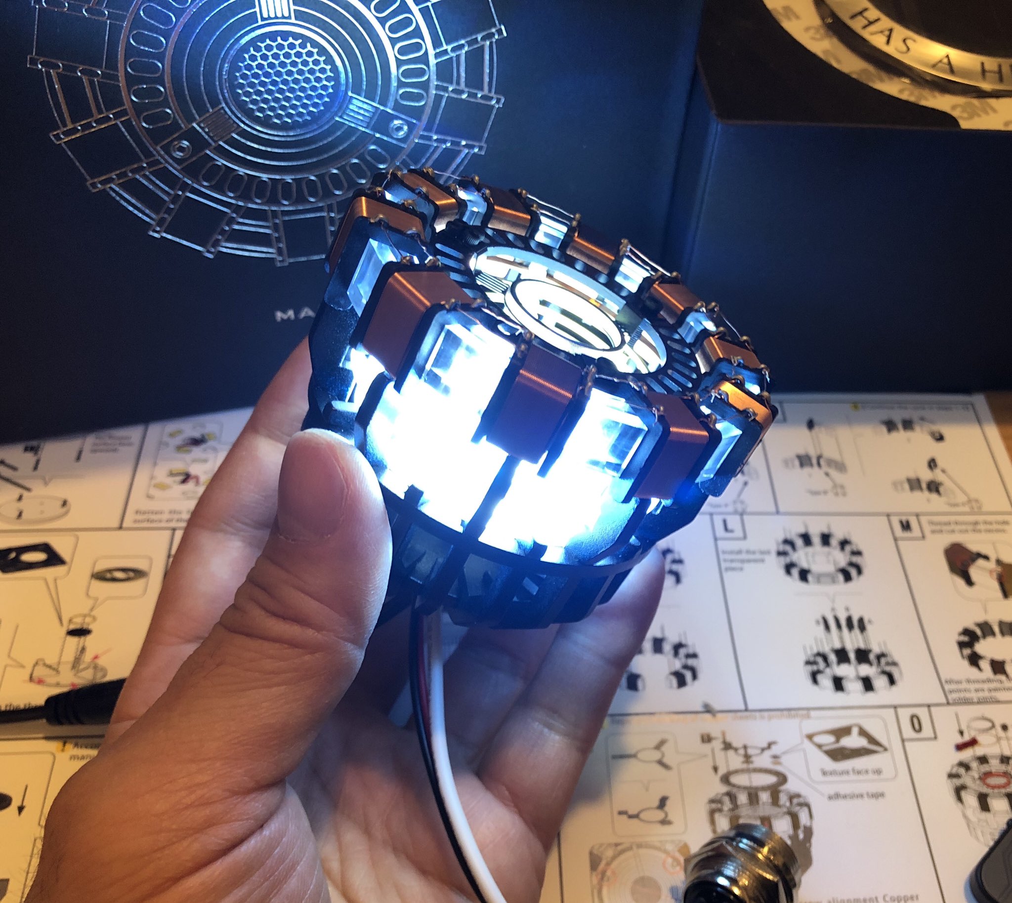 Taku Inoue 家でおとなしくアークリアクター組み立ててる T Co 09lcbji8 Twitter