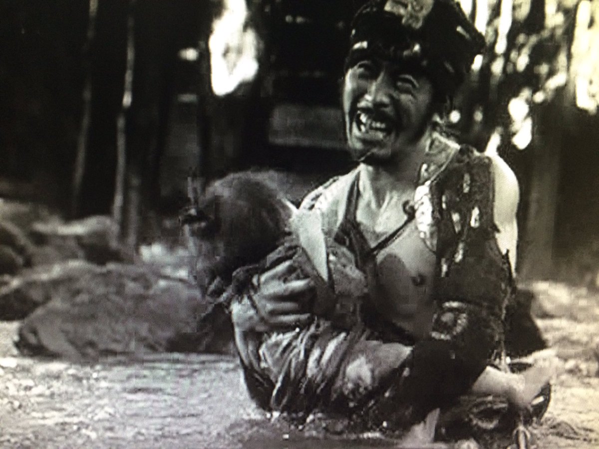 早坂 伸 Shin Hayasaka Auf Twitter いよいよラスト 批判される取ってつけたようなラストシーン 脚本家 橋本忍ではなく黒澤明がこのシーンを書いたんだろう 推測 よくも悪くも黒澤監督のヒューマニズムが前面に出る 明かに 七人の侍 の水車小屋で菊千代が