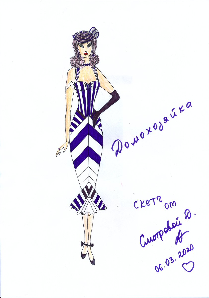 smotrowadasha's tweet photo. Платье "Пин-ап Домохозяйка"/
Dress "Pin-up Housewife" (my sketch) 
#sketch #fashion #sketching #мода #эскизы #вечерние_платья #eveningdress #evening_dress #paint 
#свадебноеплатье #weddingdress https://t.co/chkQ7znFDI