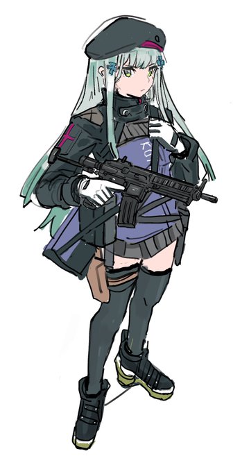 「h&k hk416」 illustration images(Latest｜RT&Fav:50)