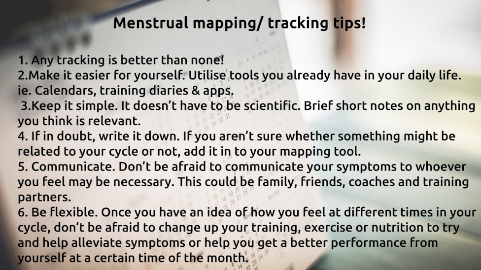 We cover this topic in depth in Episode 2-  here are 
<a href="/JessCoulson90/">Jessica Piasecki</a> and <a href="/GBruinvels/">Georgie Bruinvels</a>'s top tips for mapping or tracking your menstrual cycle.  🗓️⬇️⬇️

Episode 2 on Apple Podcasts, Google Podcasts and Spotify! ➡️ apple.co/2QQle4P
#femaleathletepodcast