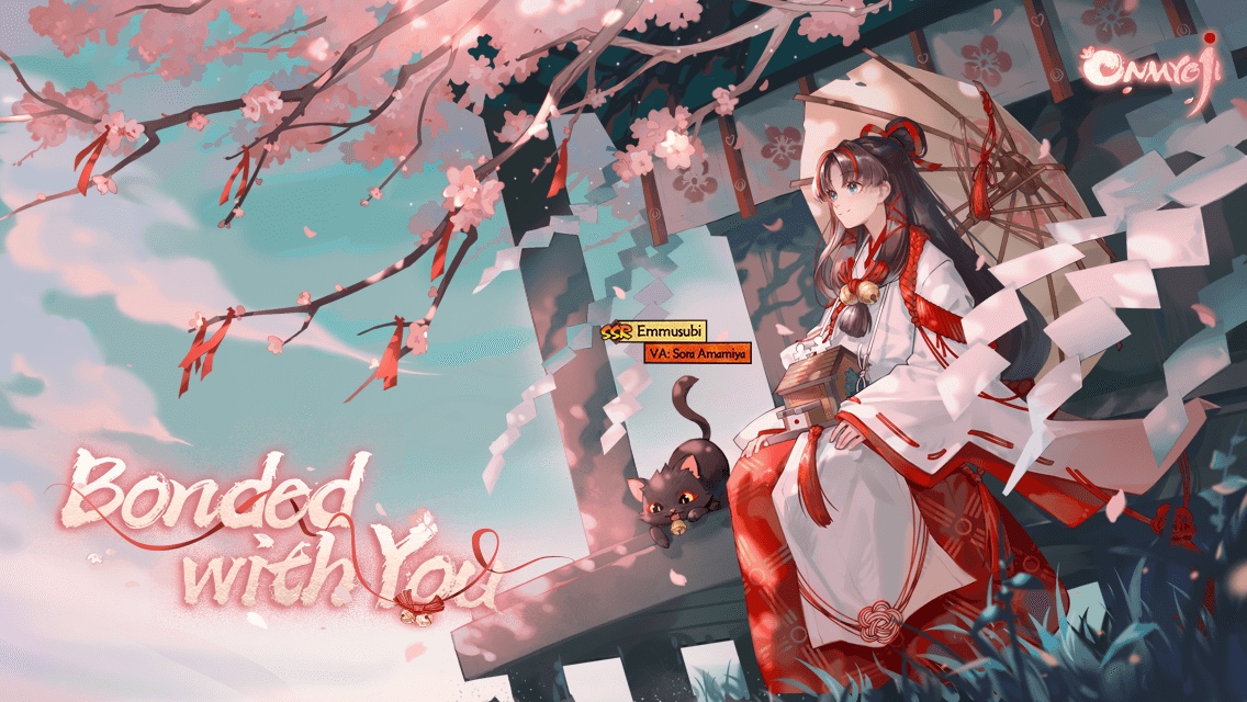 BodyI2ocker's tweet image. Bonded with Heian-Kyo! Brand new SSR Enmusubi has arrived in Heian-Kyo! SP/SSR summoning chance is up! Come and form pacts with shikigami!