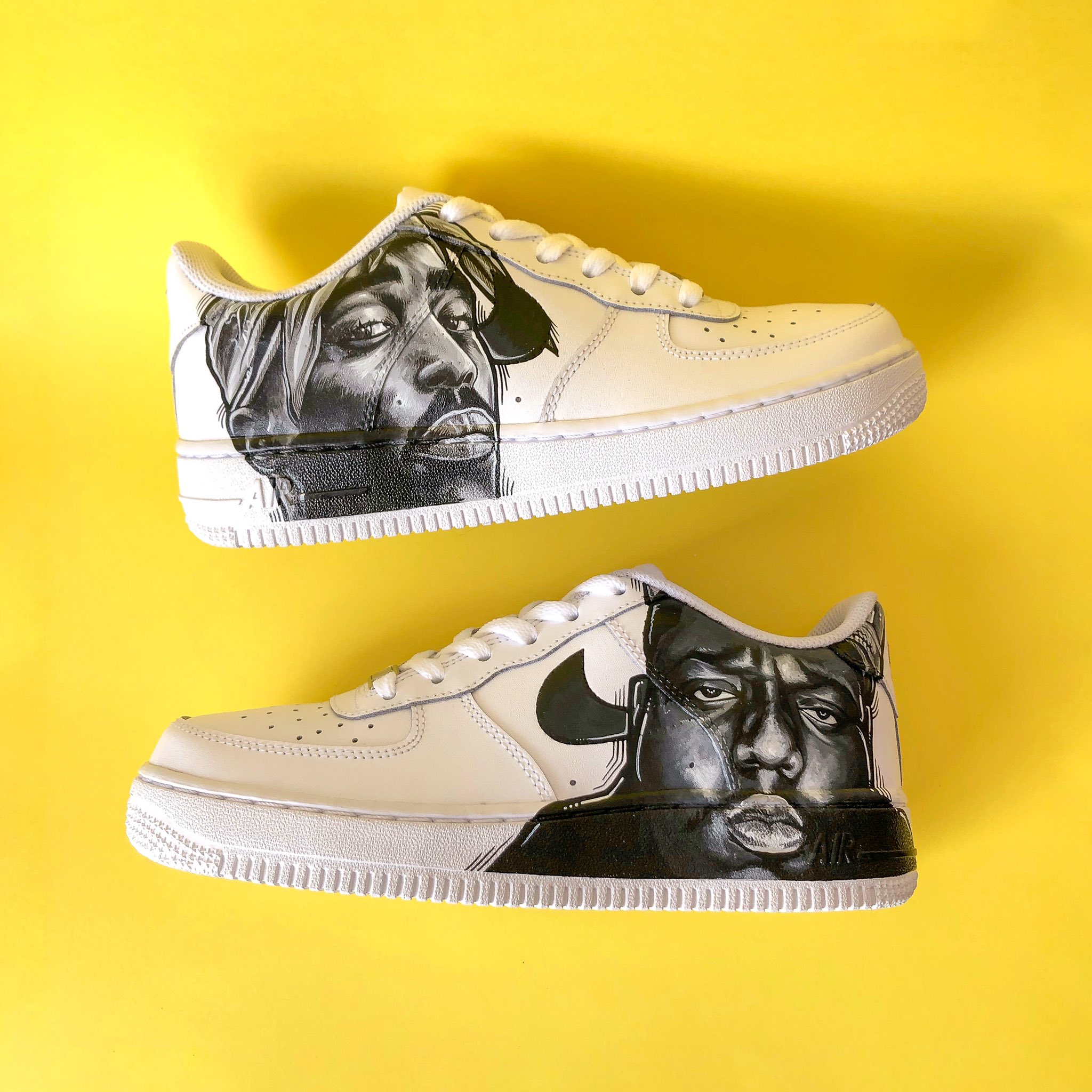 nike air force 1 x tupac shakur