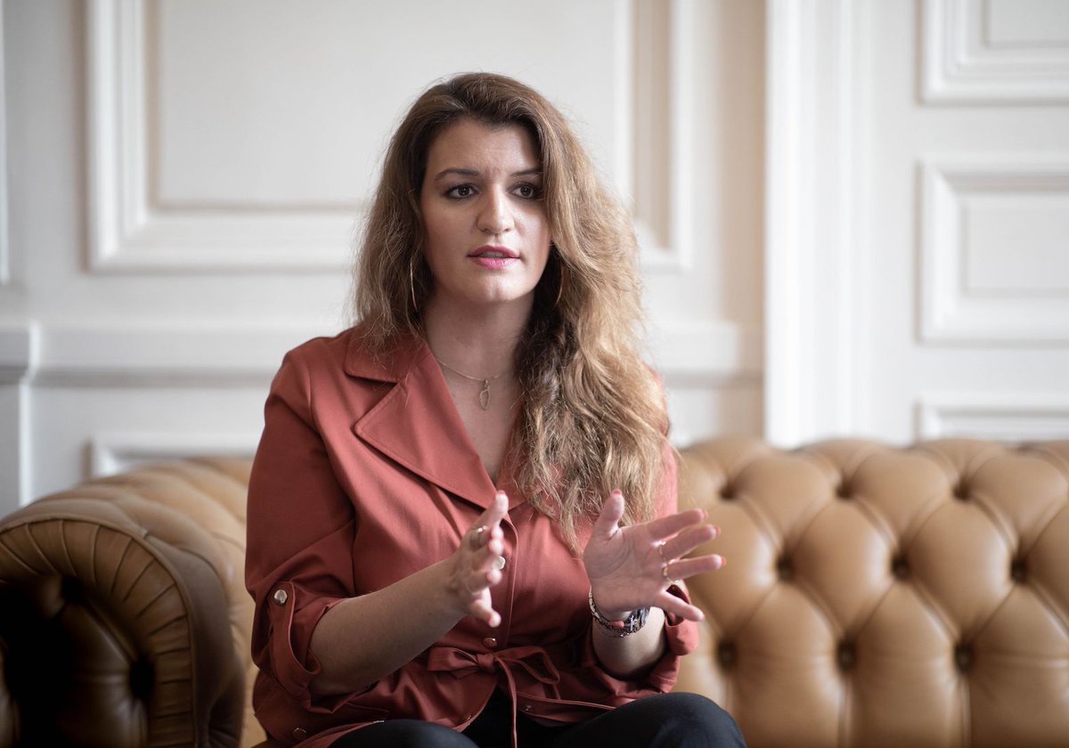 ELLEfrance's tweet photo. Coronavirus : Marlène Schiappa, le combat du gouvernement contre la violence conjugale https://t.co/kkmKY7LHa5 https://t.co/31DatHgoV7
