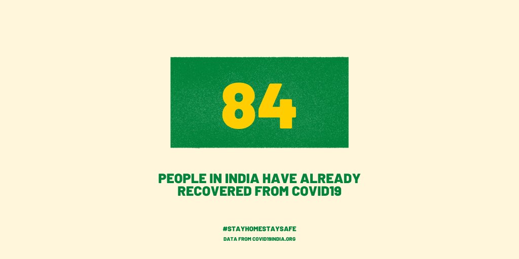 So here's your dose of positivity today. #COVID19Recovery  #India  #COVID19  #Covid_19india