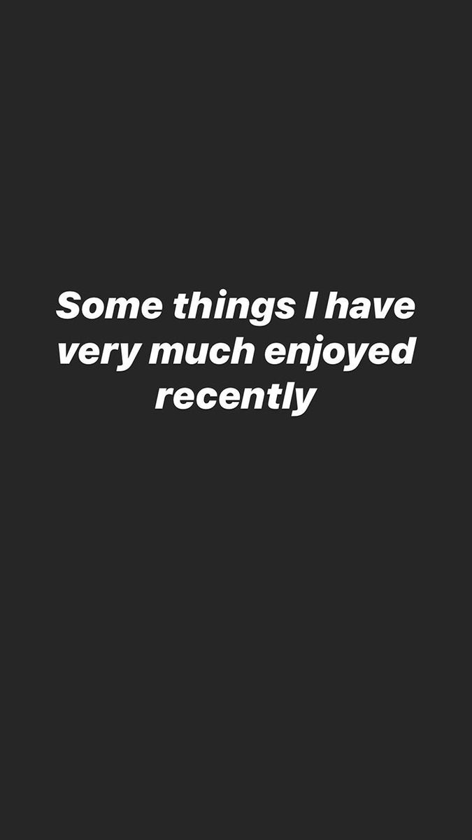 Timpanist's tweet photo. #JoshGroban Some things I have very much enjoyed recently Part 1 #instastories #eclectic #wideranging #interests #exploring 1 of 2 https://t.co/v9Be2ZFwUJ