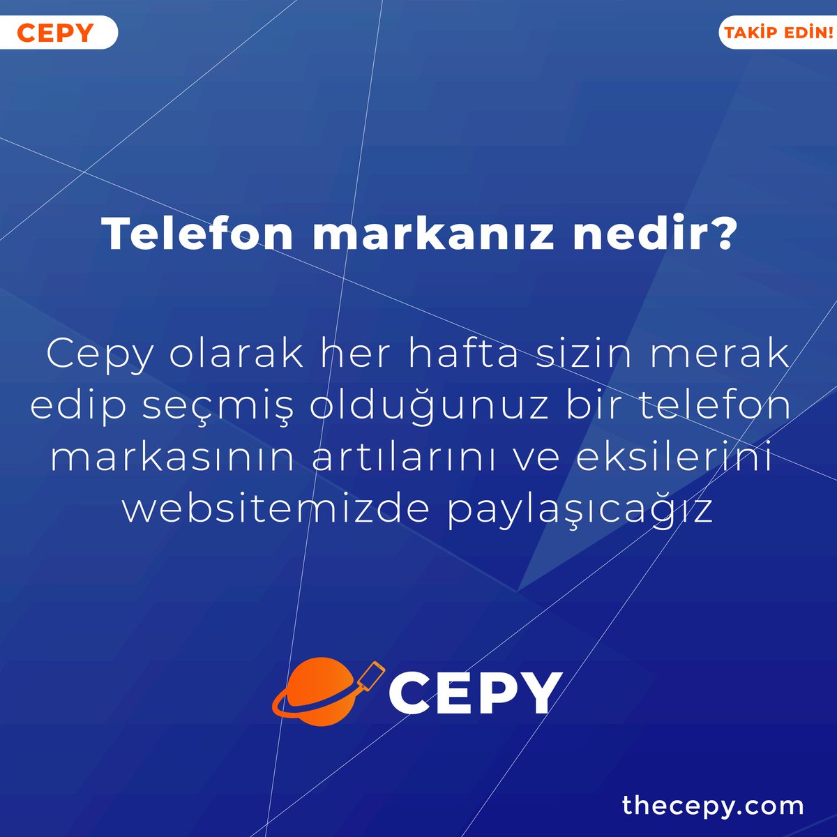 thecepycom's tweet photo. Cep telefonu tamir işlerinizde, yeni nesil hizmet! yerinde telefonunuz tamir ediyoruz sorun büyükse telefonunuzu alıyoruz saatler içinde tamir edip size geri teslim ediyoruz.
#yerindehizmet #telefontamiri #cihaztamiri #tablettamiri #ariza #apple #samsung #cepy #thecepy #tamir https://t.co/bYTxsP7BLt