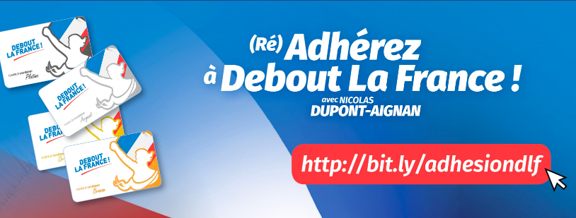 DLFGironde's tweet photo. En 2020, défendez vos convictions !

(Ré)adhérez à Debout La France, soutenez Nicolas Dupont-Aignan !

🔴 https://t.co/4NS5NHa4ai https://t.co/zpV83Otp6d