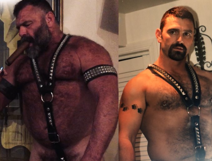 Here is before and after (or after and before) when I still had puppy breath. Now it's nothing but gar