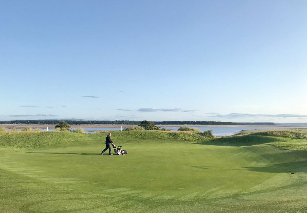 In line with gov't guidance, our greenkeeping team may be carrying out essential maintenance on courses whilst closed. For your safety and theirs, anyone undertaking exercise around the Links please keep a safe distance. When done, all teams are staying home. #StayHomeSaveLives