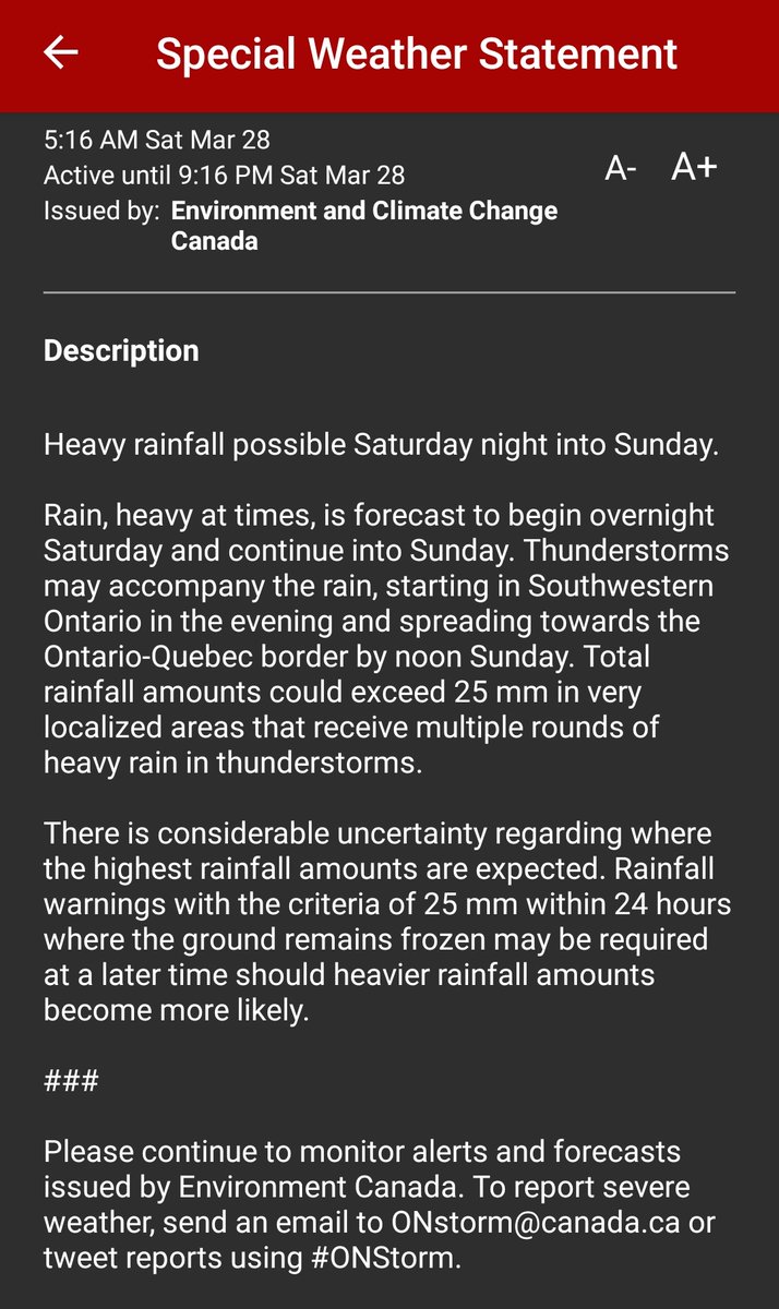 With the ground still frozen, keep an eye on drainage issues.