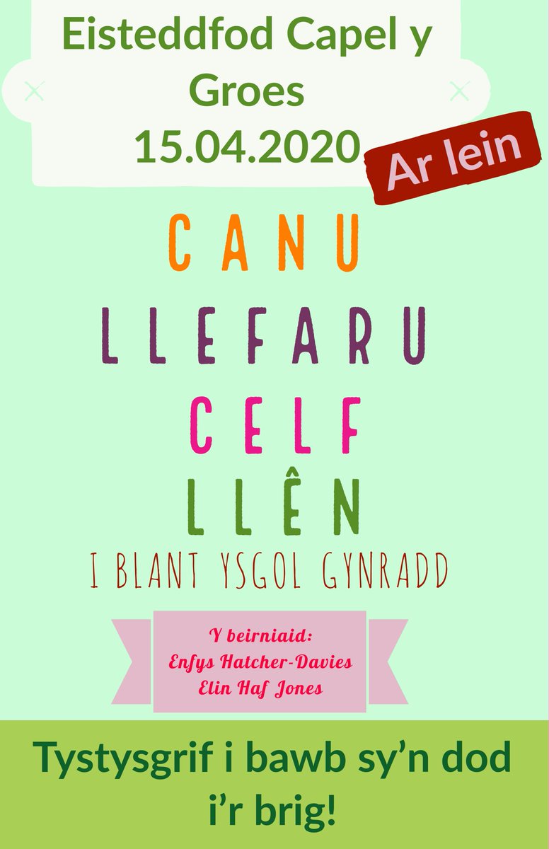 Eisteddfod Capel y Groes tweet media