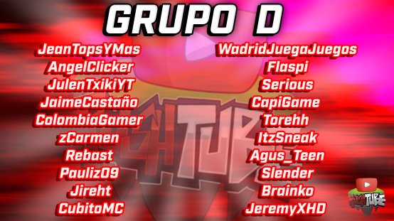 RushTubeTSW's tweet photo. 🔸Estos Son los grupos del torneo.🔸

¬TheGood &amp; The Chilean ocuparan la plaza repetida de Julen y CubitoMc. https://t.co/9Hu9QM8oZj