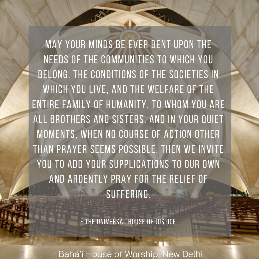BahaiLotus's tweet image. May your minds be ever bent upon the needs of the communities to which you belong....
#Communitylife #Unityofmankind #PrayForTheWorld