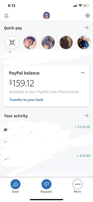 morning #findom , time to start $ending and here&rsquo;s a chance to reimburse $150 because i have to go out<a href="/tag/findom"class="tags">#findom</a>
