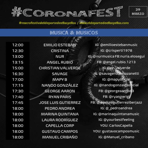 mornings4_0's tweet image. Ven al GRAN #Festival Online #CoronaFEST ¡Ritmo y Humor para salvar MÁS vidas! #Yomequedoencasa #quedateencasa Todos los fondos se destinarán a la compra de material sanitario
3dcovid19.tech/coronafest/