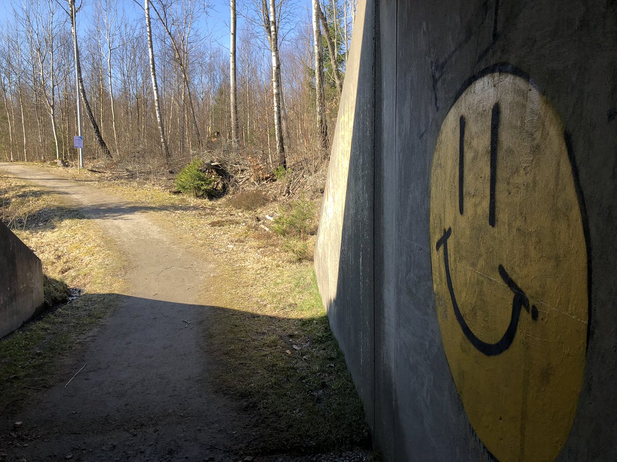 amclind's tweet image. Everywhere I look, there are signs of smiles and sunshine ☀️ 😊 #springisonitsway #coronaoptimism #morningwalk