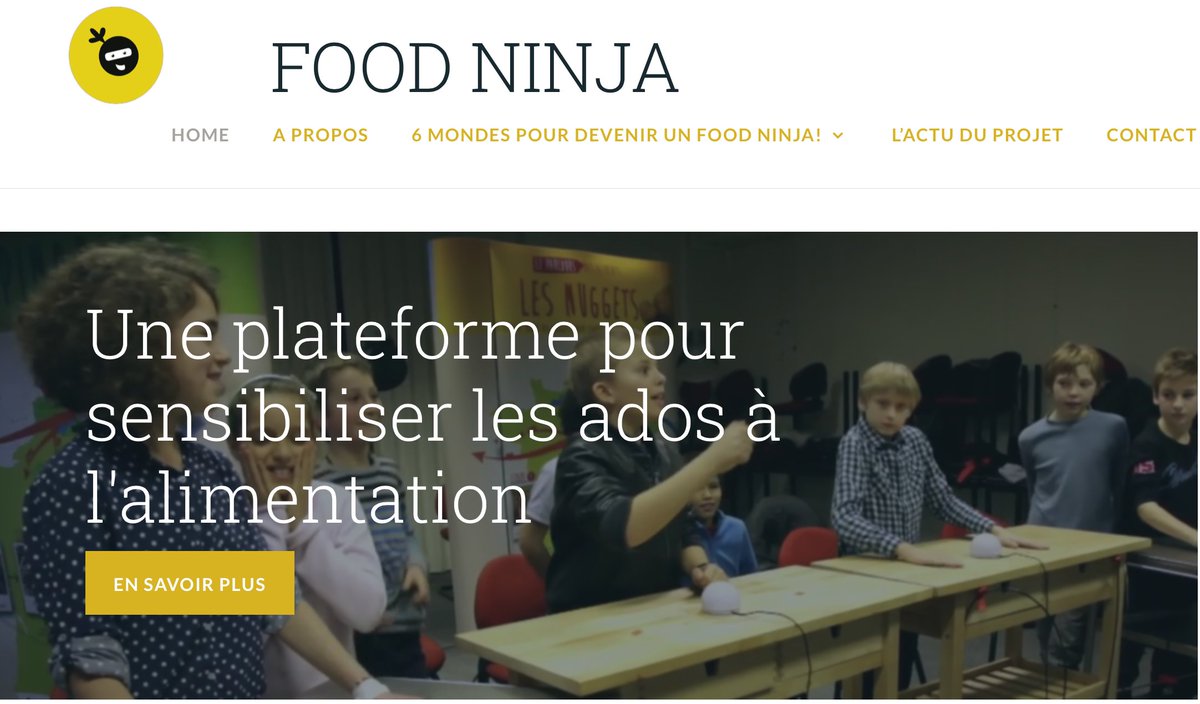 Food Ninja, une plateforme pédagogique sur le thème de l’alimentation pensée pour les ados mais utile aussi pour les adultes !  Grâce au vidéos très ludiques et didactiques de @ChaireANCA buff.ly/2ZPukAi