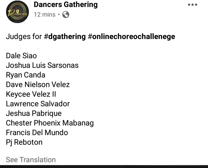 Dgathering2020's tweet image. You're judges for #dgathering2020 #onlinechorechallenge