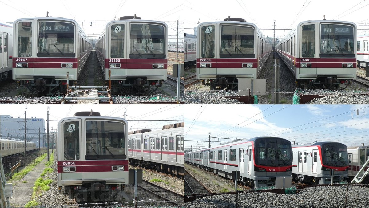 Azumatakeshi V Twitter 東武000系列 ついに日比谷線直通から引退か 本日 残り全5編成 一斉に運用離脱 東武系は f fまでロングシートで運用開始 T Co O1bq0wshoi 東武 新型車両 日比谷線 甲種輸送 系 f Th