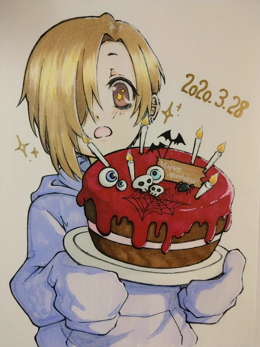 間に合ったぁあああああ!
小梅ちゃん、本当にお誕生日おめでとう!
#今日の小梅ちゃん
#白坂小梅生誕祭2020
#白坂小梅生誕祭 
#白坂小梅誕生祭 