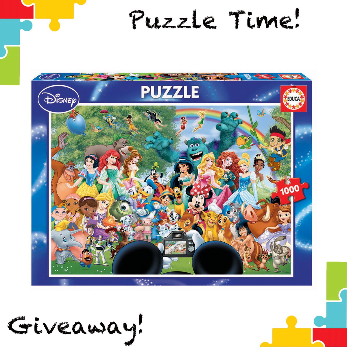 University Games Uk Paul Lamond Games On Twitter We Are Continuing With Our Puzzle Giveaways And Our Next Prize Is Our 1000 Piece Marvellous World Of Disney Puzzle For A Chance