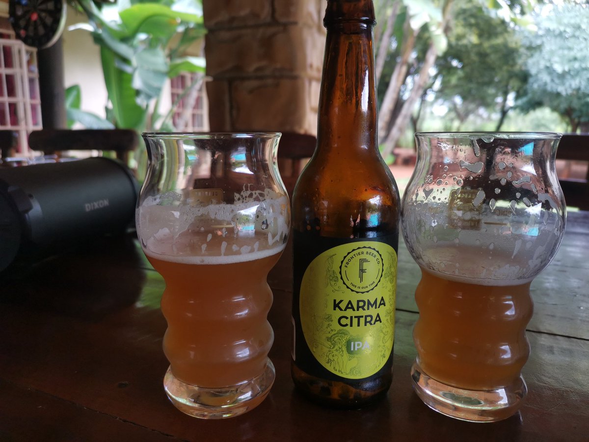 Next stall is <a href="/frontier_beer/">Frontier Beer Co.</a> at the #backyardbeerfestival . A BIT early for an IPA you'd say but this beer is such a balanced session IPA, we can have it all day!