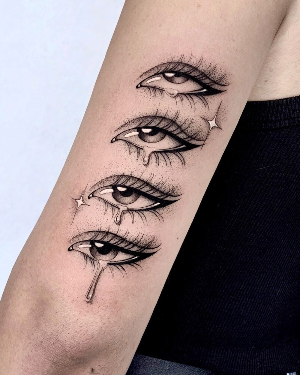 Pretty Eyes Tattoo Designs
