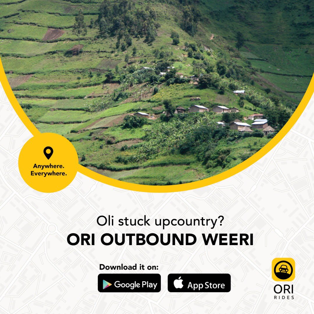 Stuck up country and looking for a trusted ,convinient partner Ori outbound got you 
Click the link to Download Now: orirides.app.link/WzR9OiIsD4
#AnywhereEverywhere