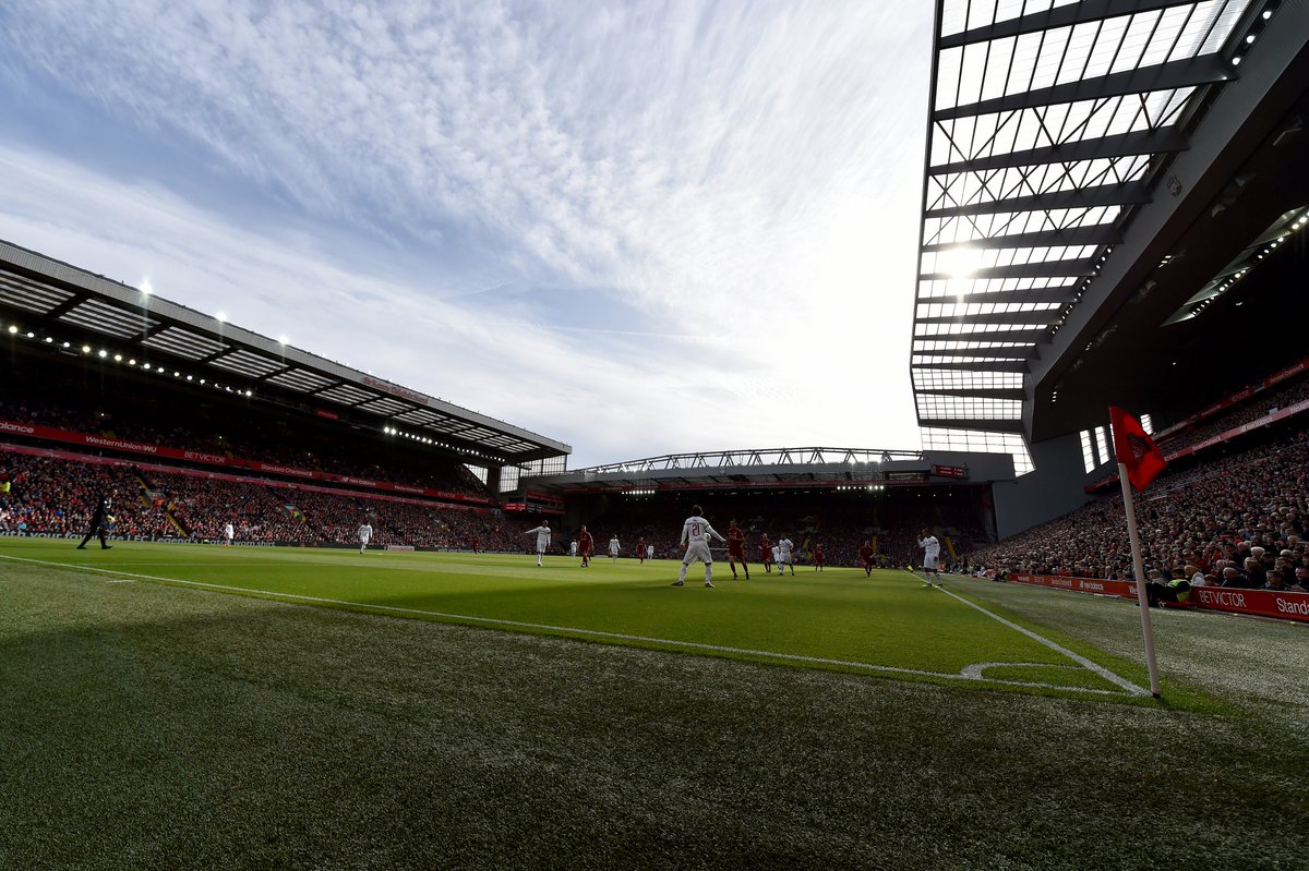 LFCFoundation's tweet photo. Today, @LFC Legends were set to play @FCBarcelona Legends, in what would have been a sold out Anfield Stadium.
But we all understand right now that we must stay strong, stay safe and stay at home.
We'll be back.
You'll Never Walk Alone.
#UnityIsStength https://t.co/OOLxdATzwM