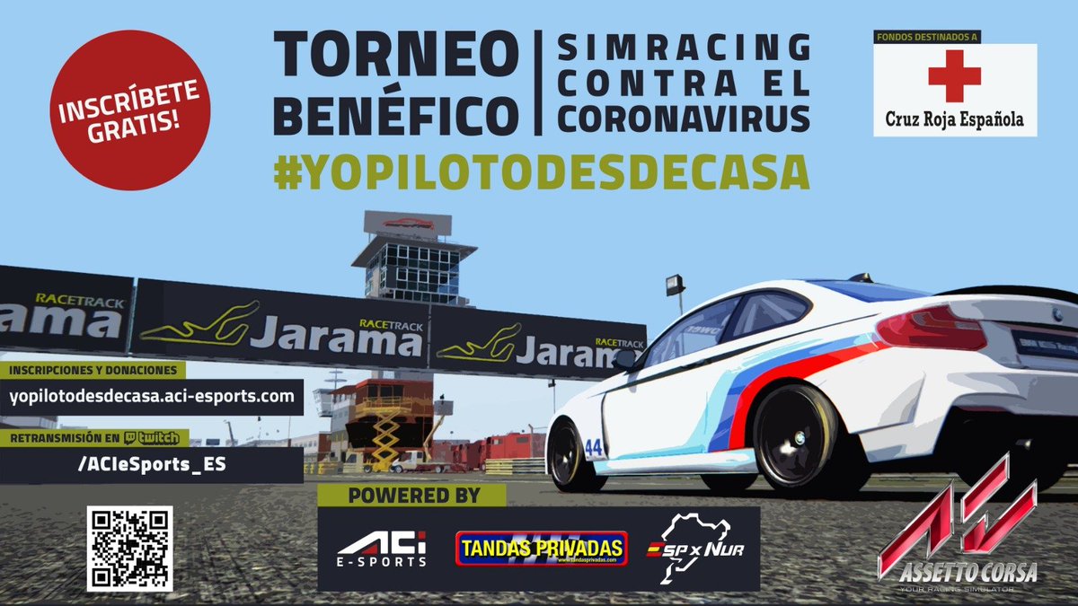 migeljs's tweet image. Torneo benéfico e-sports. Siempre hay iniciativas para disfrutar desde casa!!

yopilotodesdecasa.aci-esports.com