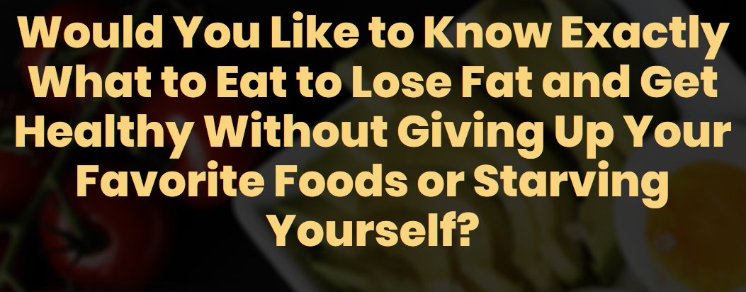 If you're serious about achieving permanent fat loss and a complete health transformation while eating your favorite foods every meal… bit.ly/serious-about-…