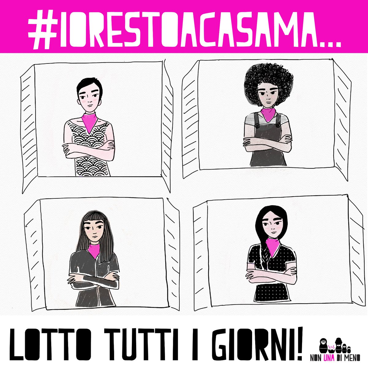 nonunadimeno's tweet photo. #iorestoacasa ma Il Cura Italia lascia fuori colf e badanti, lavoro nero e grigio. Poco o niente per il lavoro precario e autonomo. 
#iorestoacasama come pago l'affitto?
Vogliamo il blocco degli affitti e un reddito di autodeterminazione per uscire dal ricatto della precarietà. https://t.co/pwwRaX2e5f